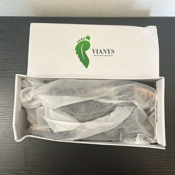 Women's Vianys Black Adjustable Sandals - Size 39 - US Size 8 - Picture 9 of 9